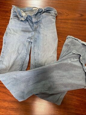 Levi's Light Blue Flare Jeans - Wide Leg